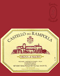 Vigna d' Alceo Rosso Igt Toscano 2003 - Castello dei Rampolla Azienda Agricola
